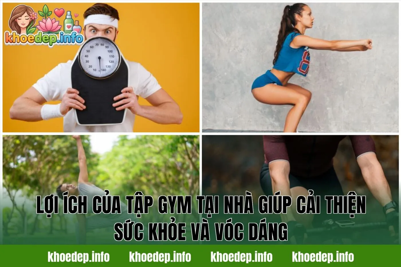 Lợi ích của tập gym tại nhà giúp cải thiện sức khỏe và vóc dáng