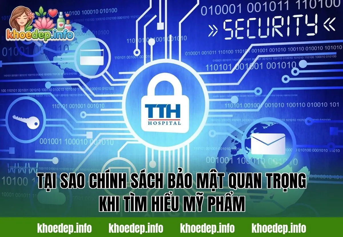 Tại sao chính sách bảo mật quan trọng khi tìm hiểu mỹ phẩm