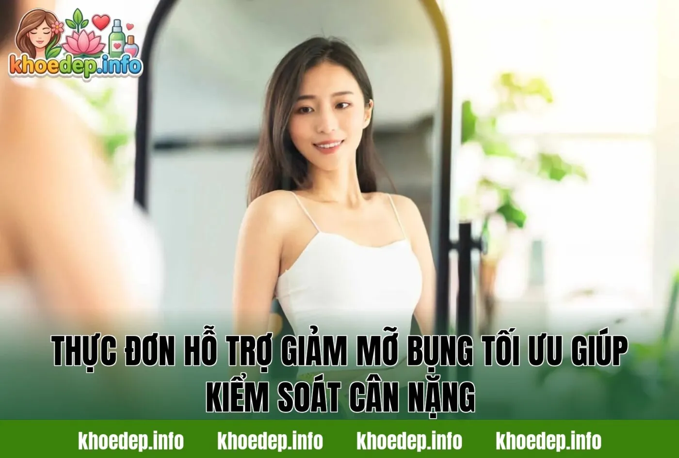 Thực đơn hỗ trợ giảm mỡ bụng tối ưu giúp kiểm soát cân nặng