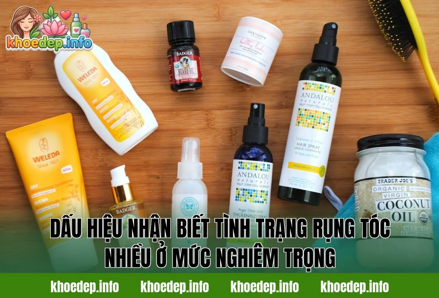 Dấu hiệu nhận biết tình trạng rụng tóc nhiều ở mức nghiêm trọng